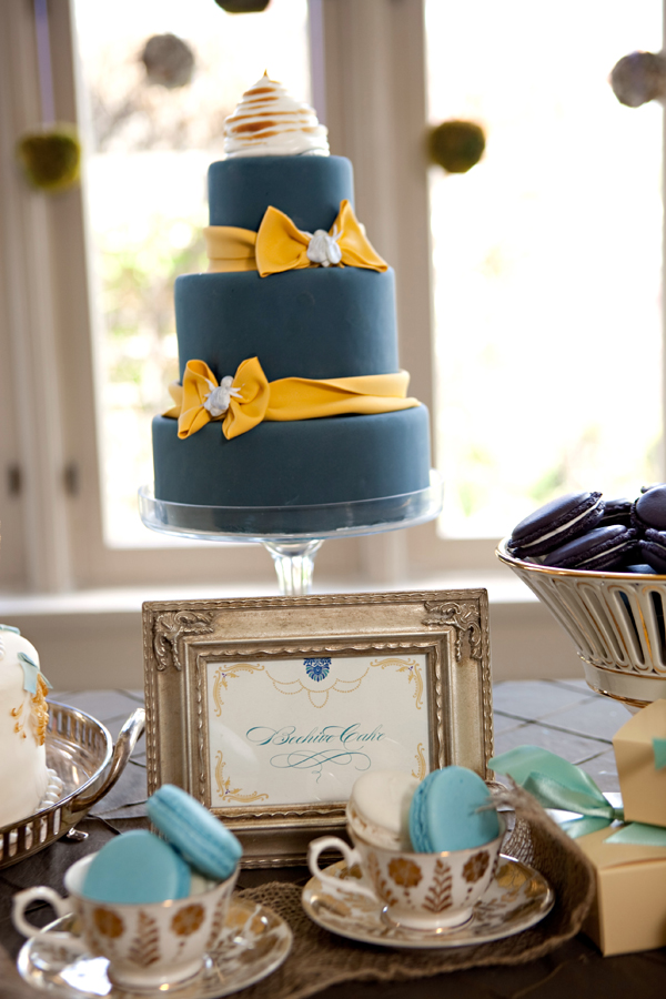 We love this one because of the blue and yellow combo